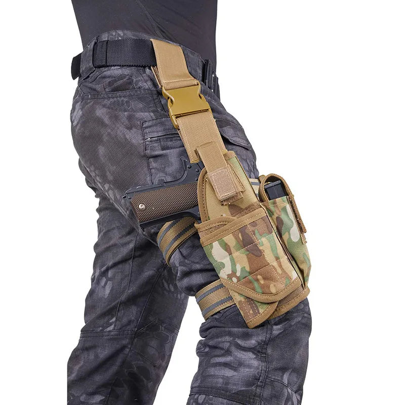 New Tactical Gun Holster Outdoor Sports Combat Pistol Holster