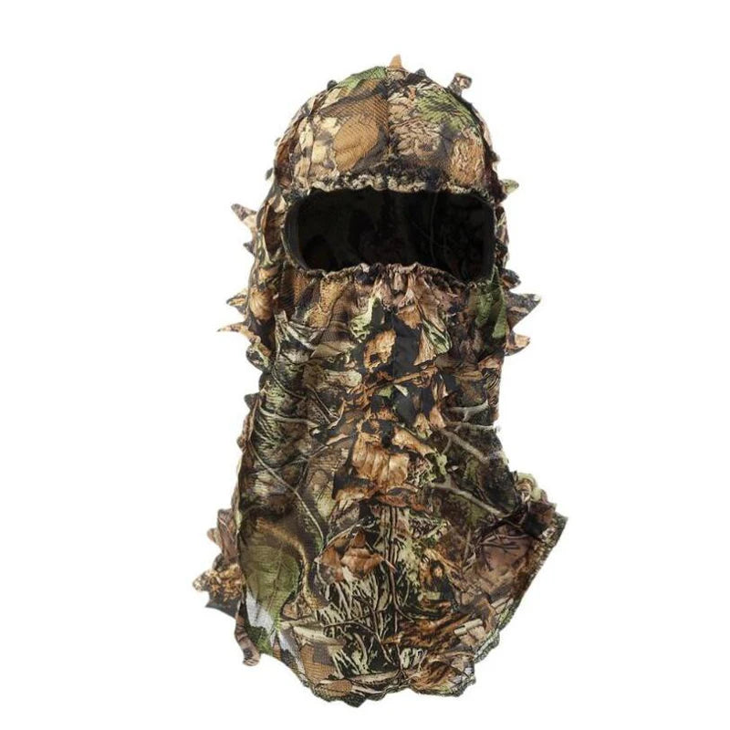 Camouflage Maple Leafy 3D Face Mask Ghillie