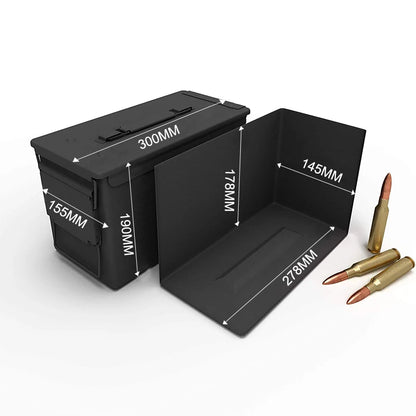 Metal Ammo Can Steel Box Military & Army for Long-Term
