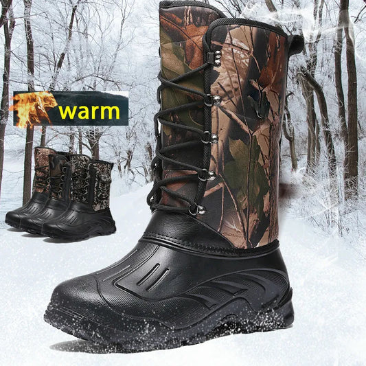 Winter Unisex Outdoor Camping Hiking Fishing Boots
