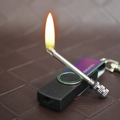 New Permanent Matches Compact Keychain Lighter