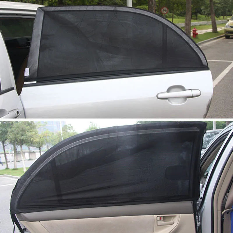 Car Side Window Sunshade Visor Mosquito Net