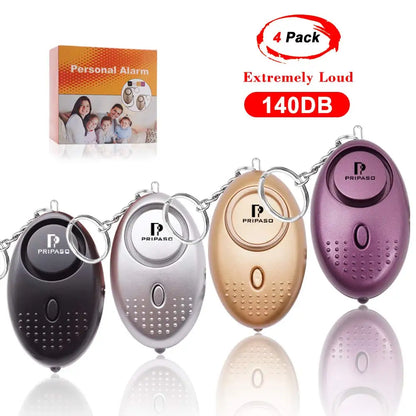 130db Safe sound Personal Security Alarm Keychain