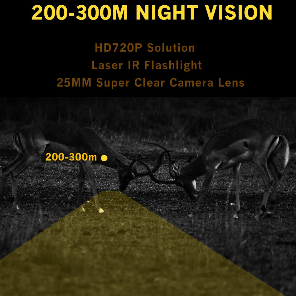Night Vision Rifle Scope HD720P Video Record Photo Taking Infrared
