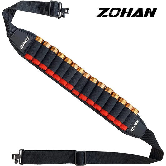 Shotgun Sling with Shell Holder for15 Durable Rifle