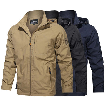 Outdoor waterproof jacket M-5XL