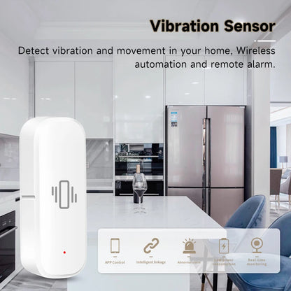 Vibration Sensor Realtime Monitor App Remote Control Self Defense