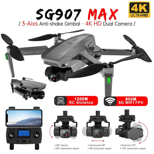 MAX GPS Drone Professional 4K HD ESC Camera 5G FPV