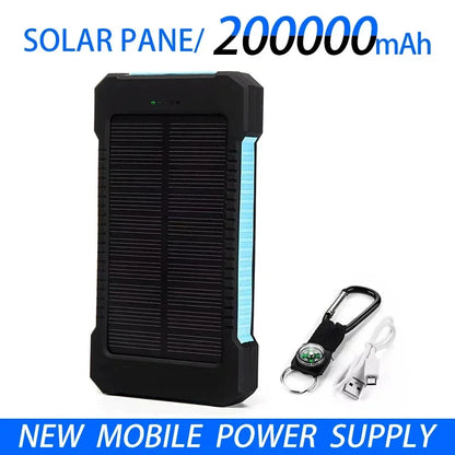 Outdoors Portable Solar Power Bank Waterproof