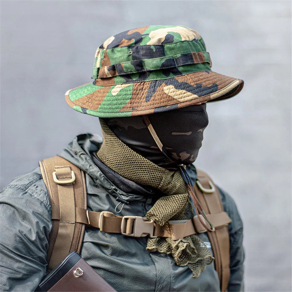 Military Tactical Camouflage Boonie Hat