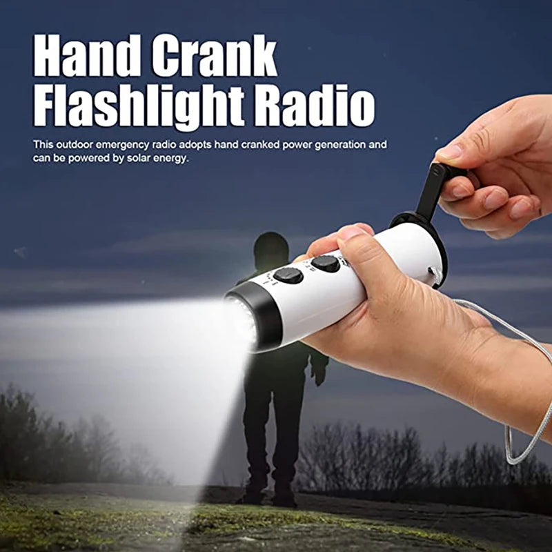 Hand Crank Generator Radio Multifunctional