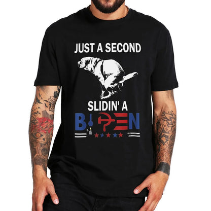 Slidin' A Biden T Shirt Funny