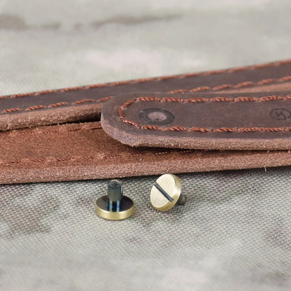 Hunting Rifle Shotgun Sling Shoulder Belt Genuine Leather