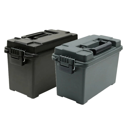 Plastic Ammo Box Storage Military Style 30/50 Ammo