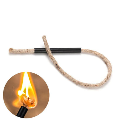 Portable Igniter Rope Beeswax Hemp Rope