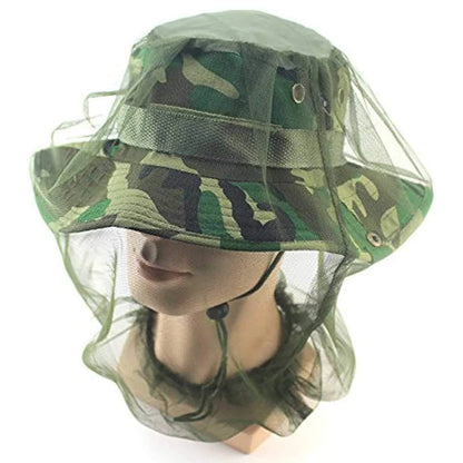 Mosquito Hat Net Face Head Protector Outdoor