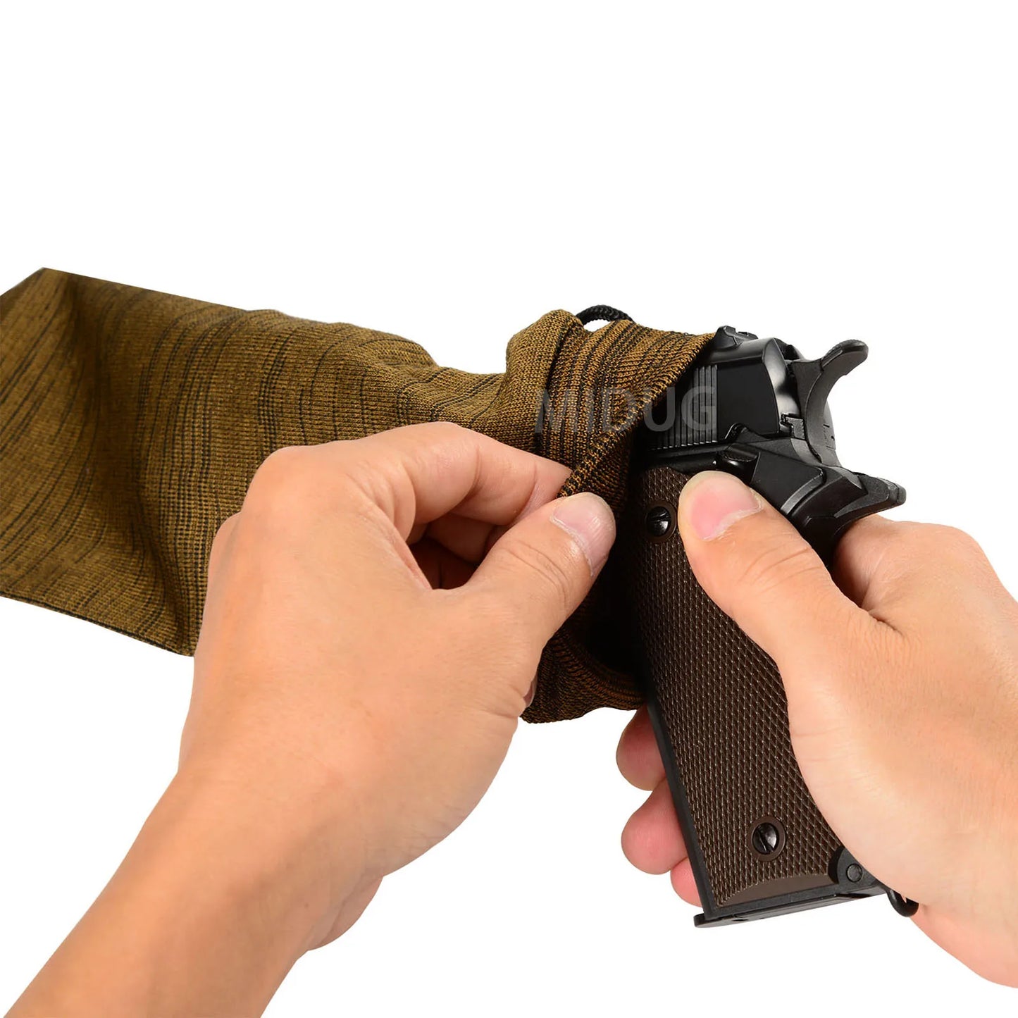 16" X 4.3" 5 Pack Gun Socks Sleeve Silicone Protection for Pistol/Handgun/Revolver