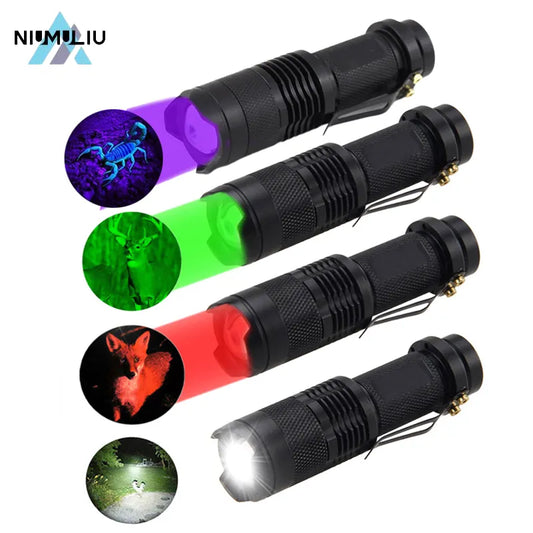 Multi-Colored Tactical Led Flashlights