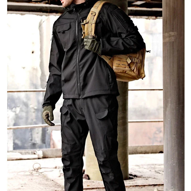 Thermal 2Pcs Winter Military Tactical Suit