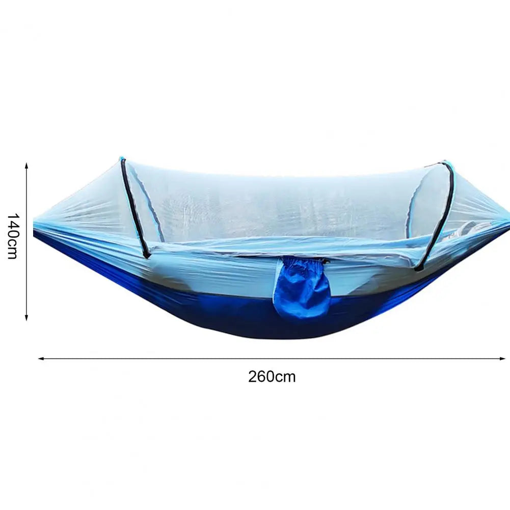 1-2 Person Portable Outdoor Camping Hammock w/ Mosquito Net