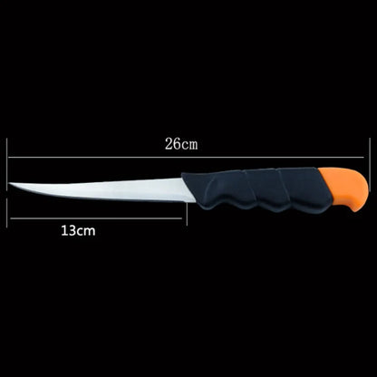 Outdoor Fishing Survival Knife Stainless Steel Fillet