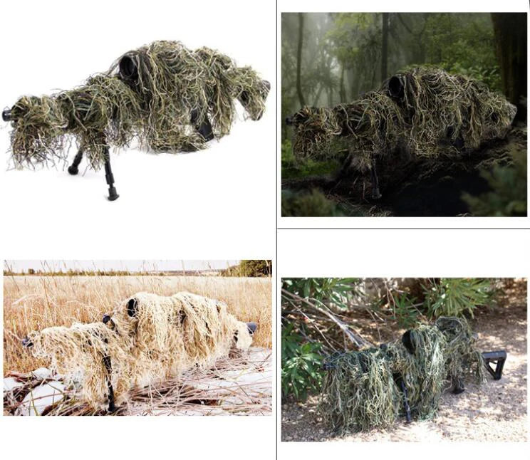 Grass Type Hunting Rifle Wrap Rope Ghillie