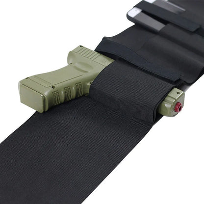 Tactical Belly Gun Holster Belt Outdoor Invisible