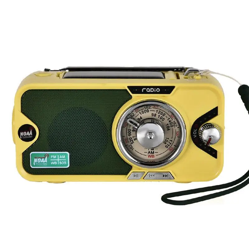 Solar Hand Crank Radio 3600mAh