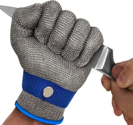 Cut Resistant Glove Stainless Steel Mesh